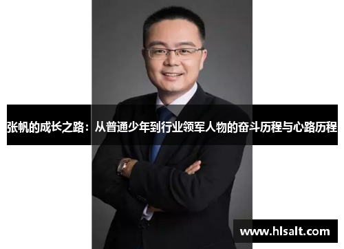 张帆的成长之路：从普通少年到行业领军人物的奋斗历程与心路历程